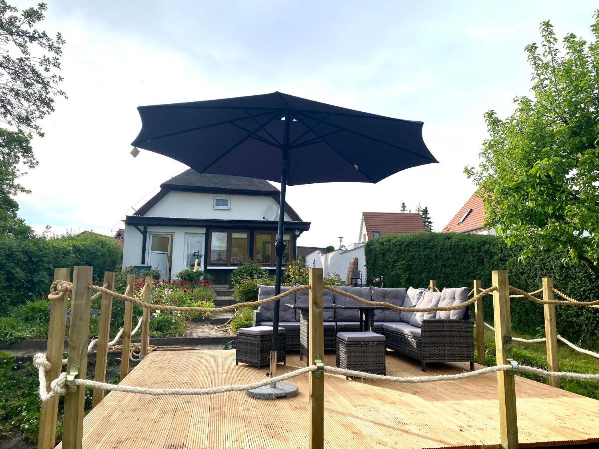 Ferienhaus Mit Wasserblick Auf Der Insel Usedom Krummin Exteriör bild